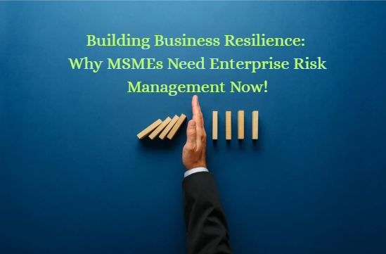Building Business Resilience: Why MSMEs Need Enterprise Risk Management Now! 
                          